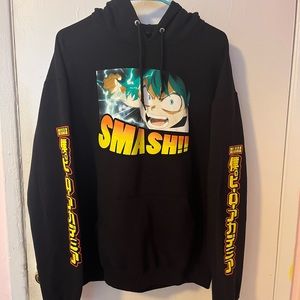 My Hero Academia - Deku Smash Anime Hoodie